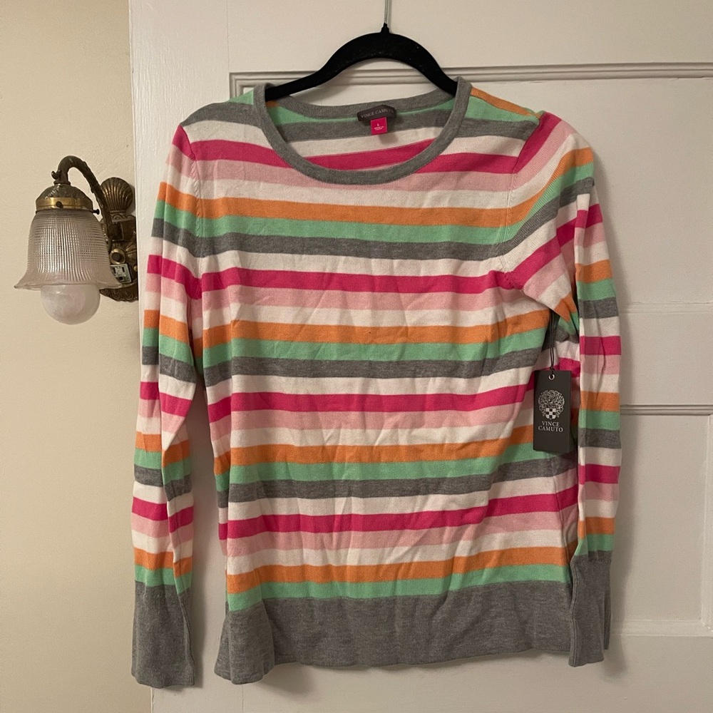 NWT Vince Camuto striped sweater